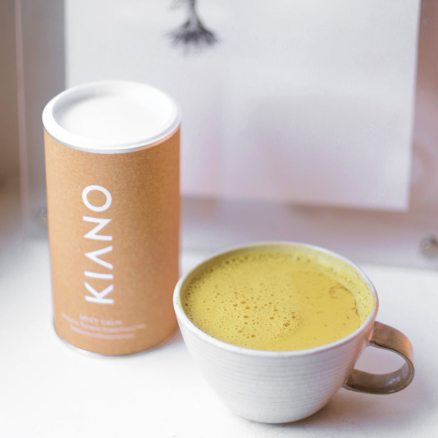 Kalmerende Golden Turmeric Latte van KIANO voor verbeterde immuniteit